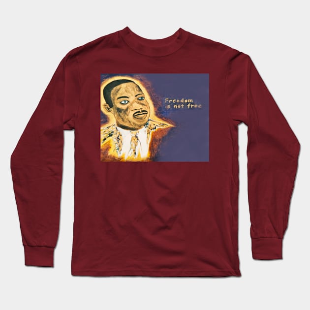 MLK as a great man Long Sleeve T-Shirt by backline